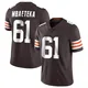 Men's Roy Mbaeteka Brown Limited Team Color Vapor Untouchable Football Jersey