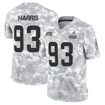 Men's Shelby Harris Arctic Camo Limited 2024 Salute to Service Football Jersey