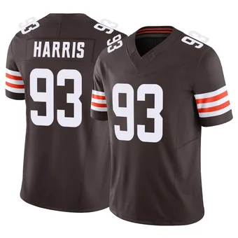 Men's Shelby Harris Brown Limited Vapor F.U.S.E. Football Jersey