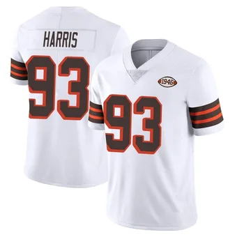 Men's Shelby Harris White Limited Vapor 1946 Collection Alternate Football Jersey