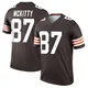 Men's Tre' McKitty Brown Legend Football Jersey