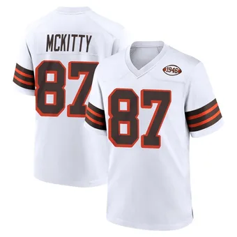 Men's Tre' McKitty White Game 1946 Collection Alternate Football Jersey