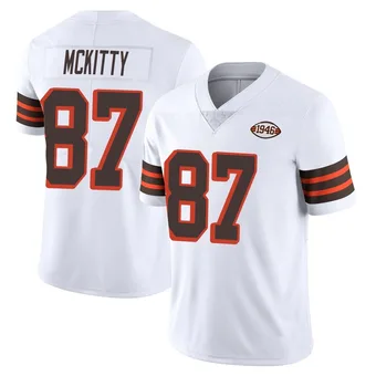 Men's Tre' McKitty White Limited Vapor 1946 Collection Alternate Football Jersey