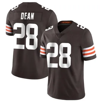 Men's Trey Dean III Brown Limited Team Color Vapor Untouchable Football Jersey