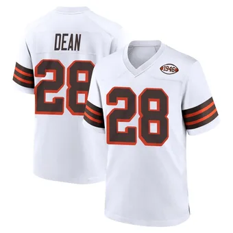 Men's Trey Dean III White Game 1946 Collection Alternate Football Jersey