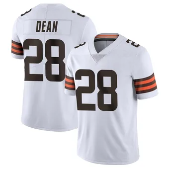 Men's Trey Dean III White Limited Vapor Untouchable Football Jersey