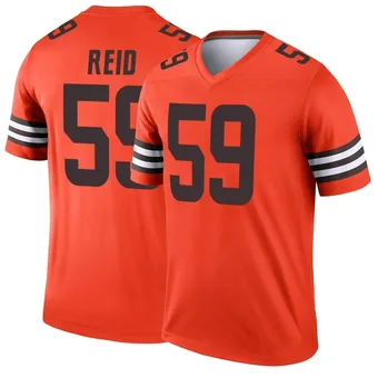 Men's Winston Reid Orange Legend Inverted Football Jersey