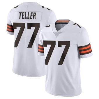 Men's Wyatt Teller White Limited Vapor Untouchable Football Jersey