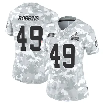 Women's Aidan Robbins Arctic Camo Limited 2024 Salute to Service Football Jersey