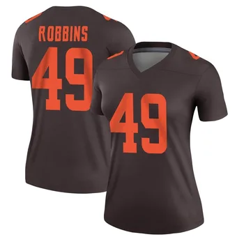 Women's Aidan Robbins Brown Legend Alternate Football Jersey