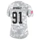 Women's Alex Wright Arctic Camo Limited 2024 Salute to Service Football Jersey