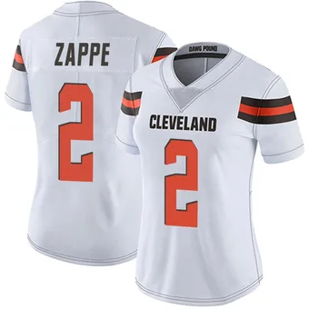 Women's Bailey Zappe White Limited Vapor Untouchable Football Jersey