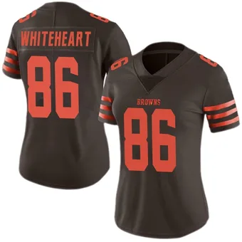 Women's Blake Whiteheart Brown Limited Color Rush Football Jersey