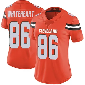 Women's Blake Whiteheart Orange Limited Alternate Vapor Untouchable Football Jersey