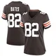 Women's Brenden Bates Brown Game Team Color Football Jersey