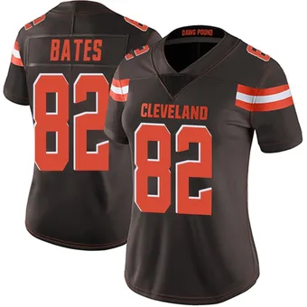 Women's Brenden Bates Brown Limited Team Color Vapor Untouchable Football Jersey