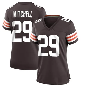 Women's Cameron Mitchell Brown Game Team Color Football Jersey