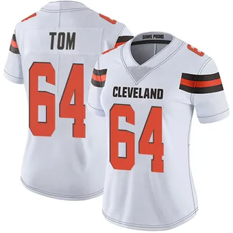 Women's Cameron Tom White Limited Vapor Untouchable Football Jersey