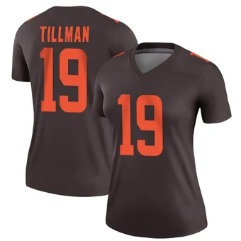 Women's Cedric Tillman Brown Legend Alternate Football Jersey