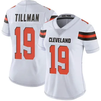 Women's Cedric Tillman White Limited Vapor Untouchable Football Jersey