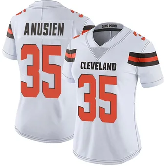 Women's Chigozie Anusiem White Limited Vapor Untouchable Football Jersey