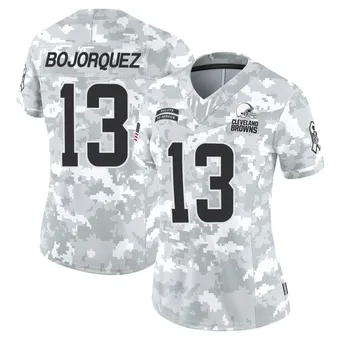 Women's Corey Bojorquez Arctic Camo Limited 2024 Salute to Service Football Jersey