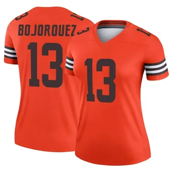 Women's Corey Bojorquez Orange Legend Inverted Football Jersey