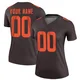 Women's Custom Brown Legend Alternate Football Jersey