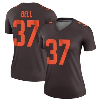 Women's D'Anthony Bell Brown Legend Alternate Football Jersey