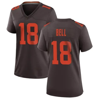 Women's David Bell Brown Game Alternate Football Jersey