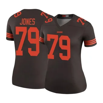 Women's Dawand Jones Brown Legend Color Rush Football Jersey