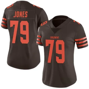 Women's Dawand Jones Brown Limited Color Rush Football Jersey