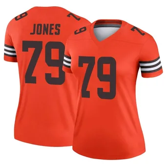 Women's Dawand Jones Orange Legend Inverted Football Jersey