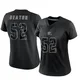 Women's Dawson Deaton Black Limited Reflective Football Jersey