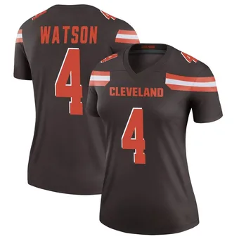 Women's Deshaun Watson Brown Legend Football Jersey