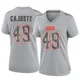 Women's Devon Cajuste Gray Game Atmosphere Fashion Football Jersey