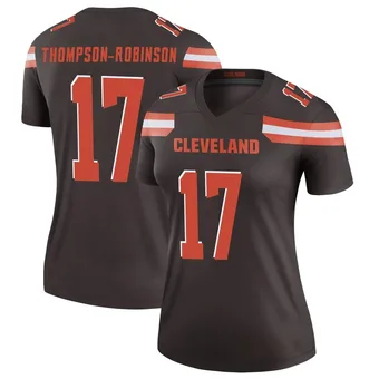 Women's Dorian Thompson-Robinson Brown Legend Football Jersey