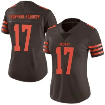 Women's Dorian Thompson-Robinson Brown Limited Color Rush Football Jersey