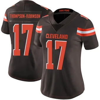 Women's Dorian Thompson-Robinson Brown Limited Team Color Vapor Untouchable Football Jersey