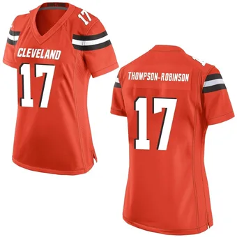 Women's Dorian Thompson-Robinson Orange Game Alternate Football Jersey