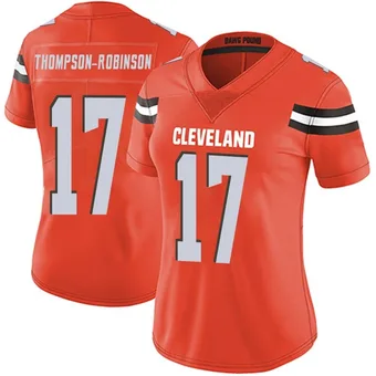 Women's Dorian Thompson-Robinson Orange Limited Alternate Vapor Untouchable Football Jersey