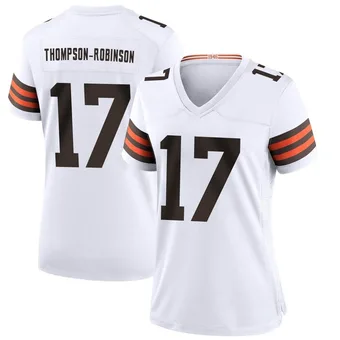 Women's Dorian Thompson-Robinson White Game Football Jersey