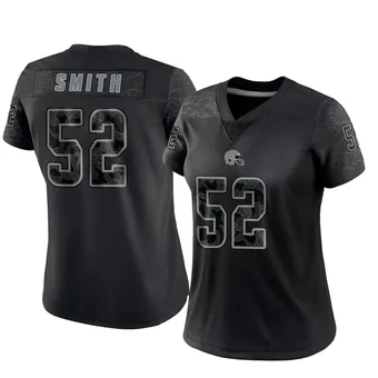 Women's Elerson G. Smith Black Limited Reflective Football Jersey