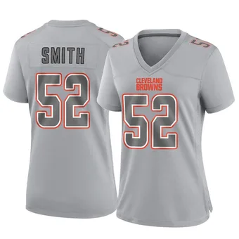 Women's Elerson G. Smith Gray Game Atmosphere Fashion Football Jersey