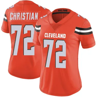 Women's Geron Christian Orange Limited Alternate Vapor Untouchable Football Jersey