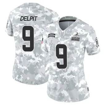 Women's Grant Delpit Arctic Camo Limited 2024 Salute to Service Football Jersey