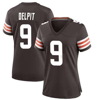 Women's Grant Delpit Brown Game Team Color Football Jersey