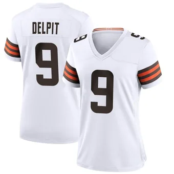 Women's Grant Delpit White Game Football Jersey