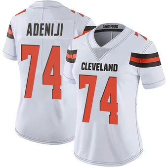 Women's Hakeem Adeniji White Limited Vapor Untouchable Football Jersey