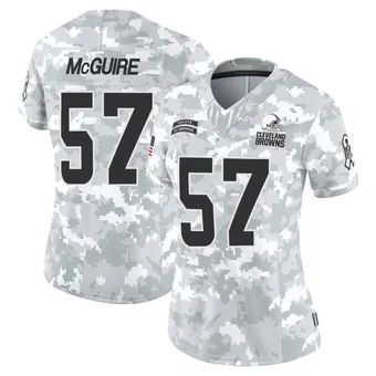 Women's Isaiah McGuire Arctic Camo Limited 2024 Salute to Service Football Jersey